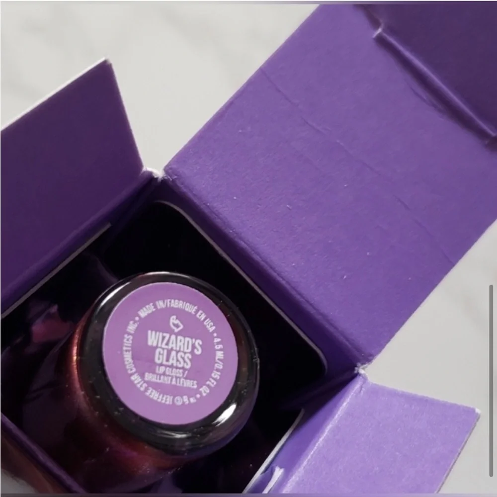 JEFFREE STAR WIZARDS GLASS The Gloss full size new in purple box rare